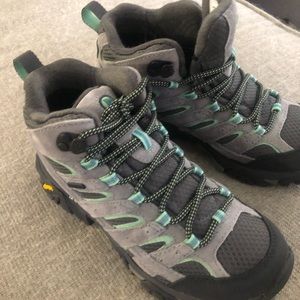 Women’s Merrill hiking boots.